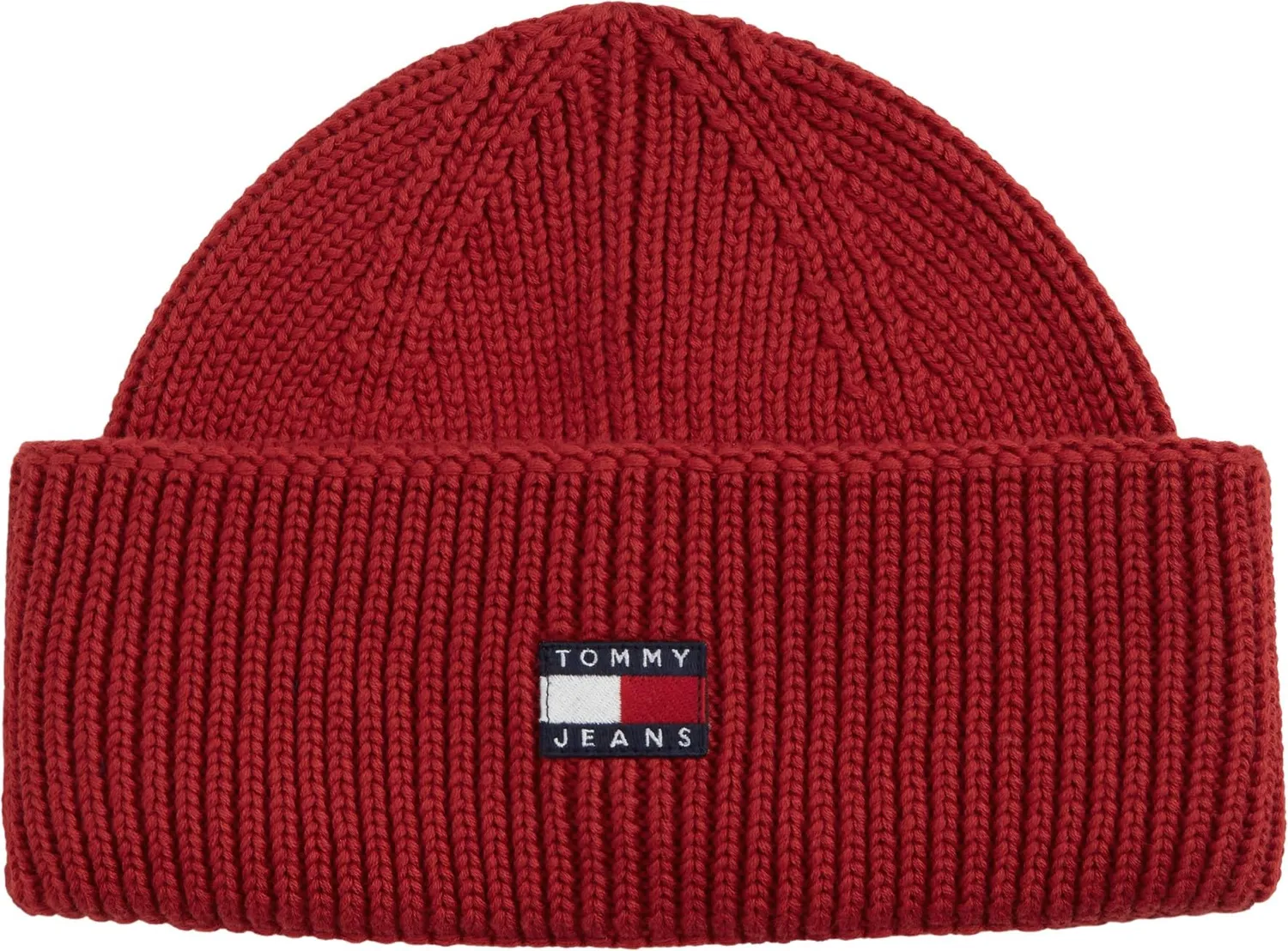 Tommy Jeans TJM Heritage Short Beanie AM0AM14601 blau