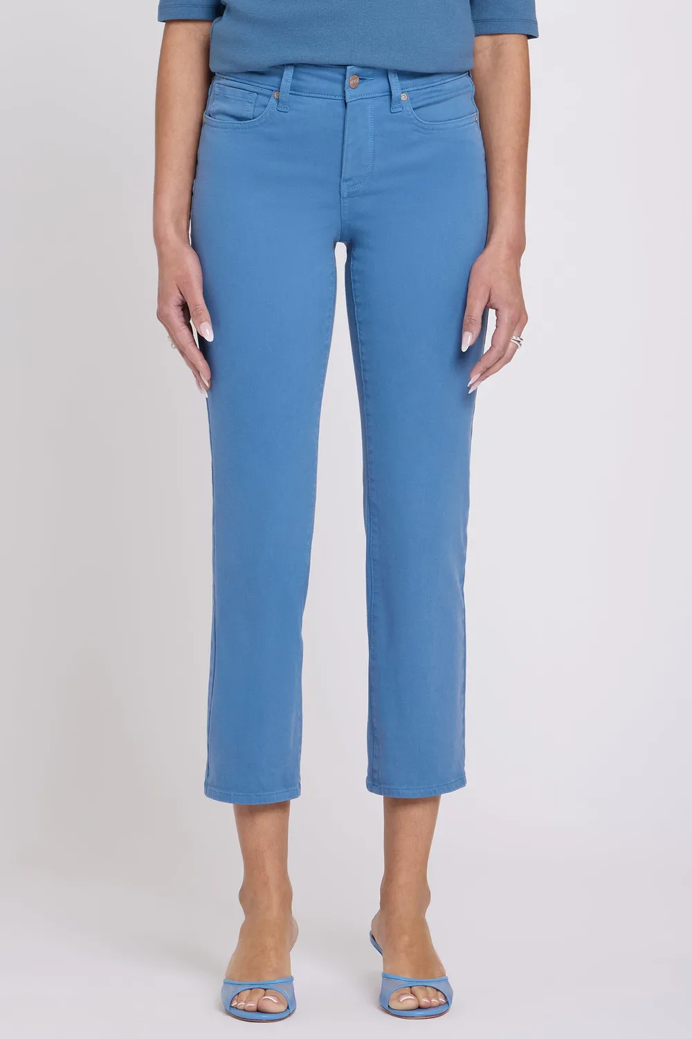 NYDJ Marilyn Straight Ankle-Jeans Seven Seas