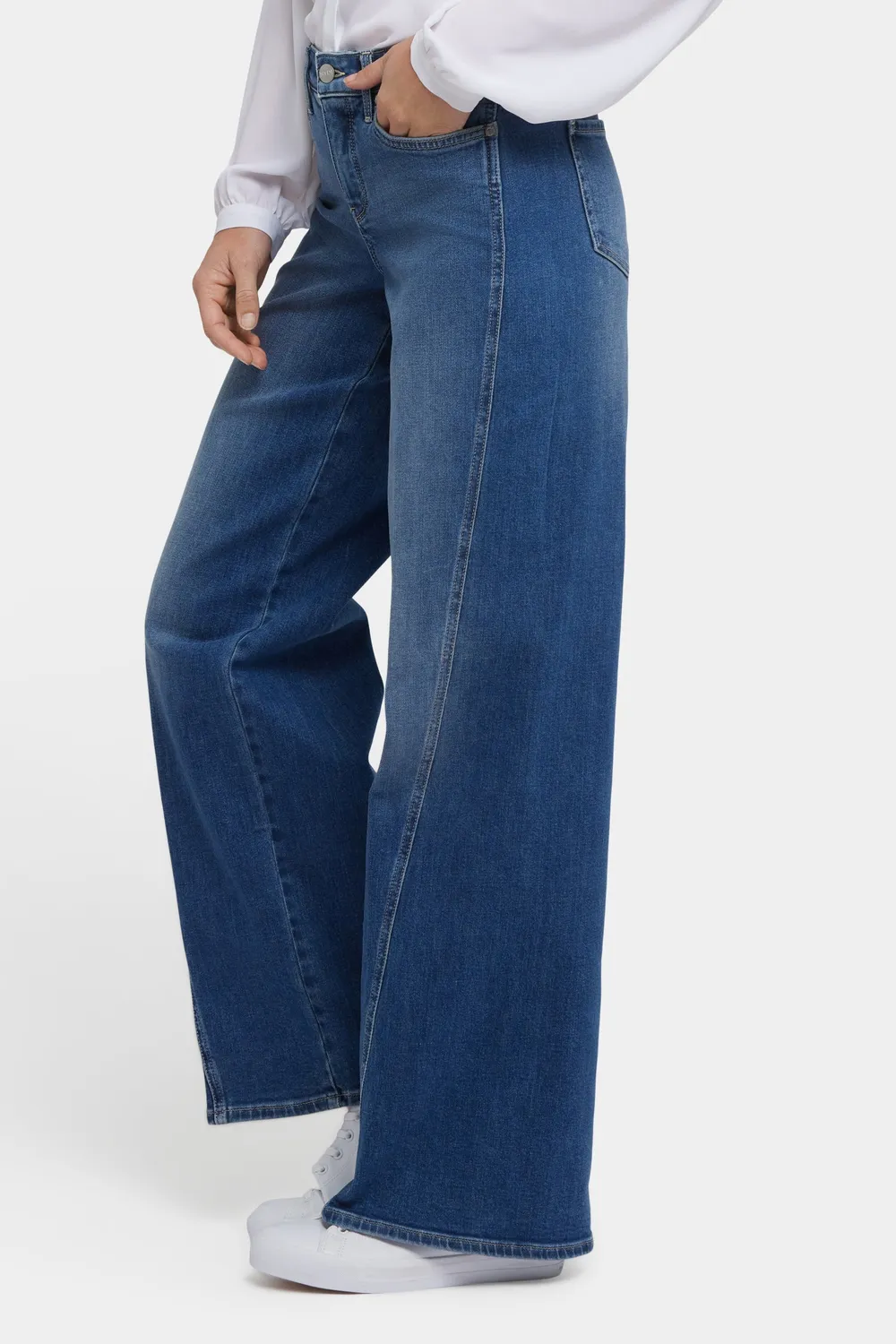 NYDJ Teresa Wide Leg Jeans Romantic Indigo Damen