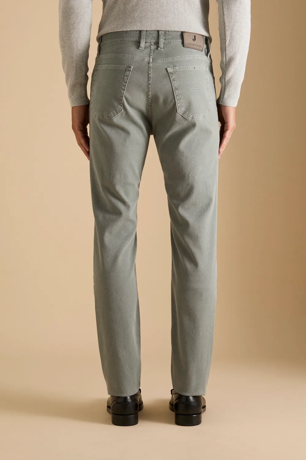 Jeckerson Jordan Hose Herren hellgrau Slim Fit