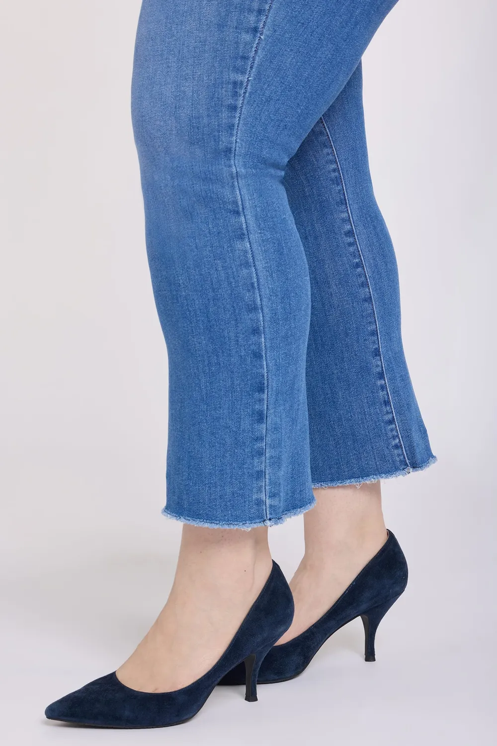 NYDJ Billie Mini Bootcut Ankle Jeans Blue Paradise Plus