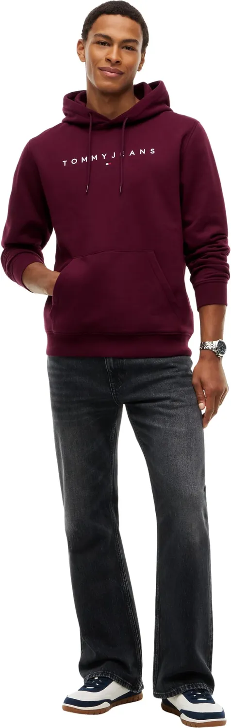 Tommy Jeans Linear Logo DM0DM20746 Hoodie XXL violett