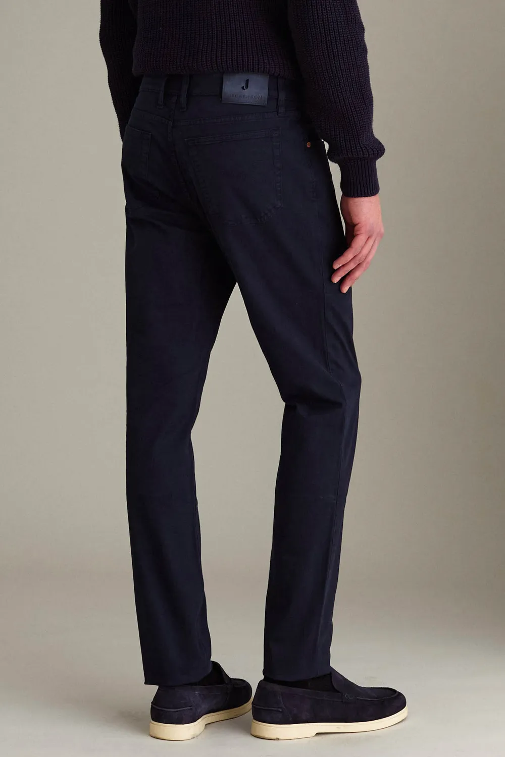 Jeckerson Jordan Hose Slim Fit dunkelblau Gabardine