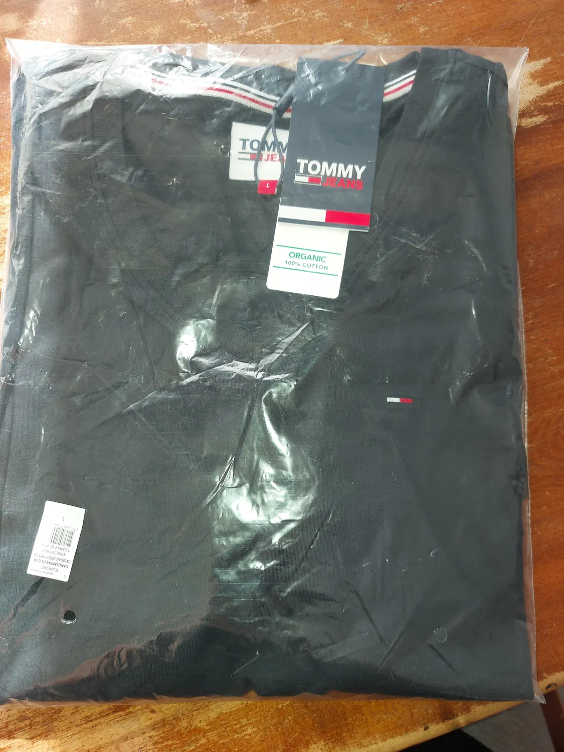 Tommy Jeans Basic T-Shirt Herren XL Bio-Baumwolle