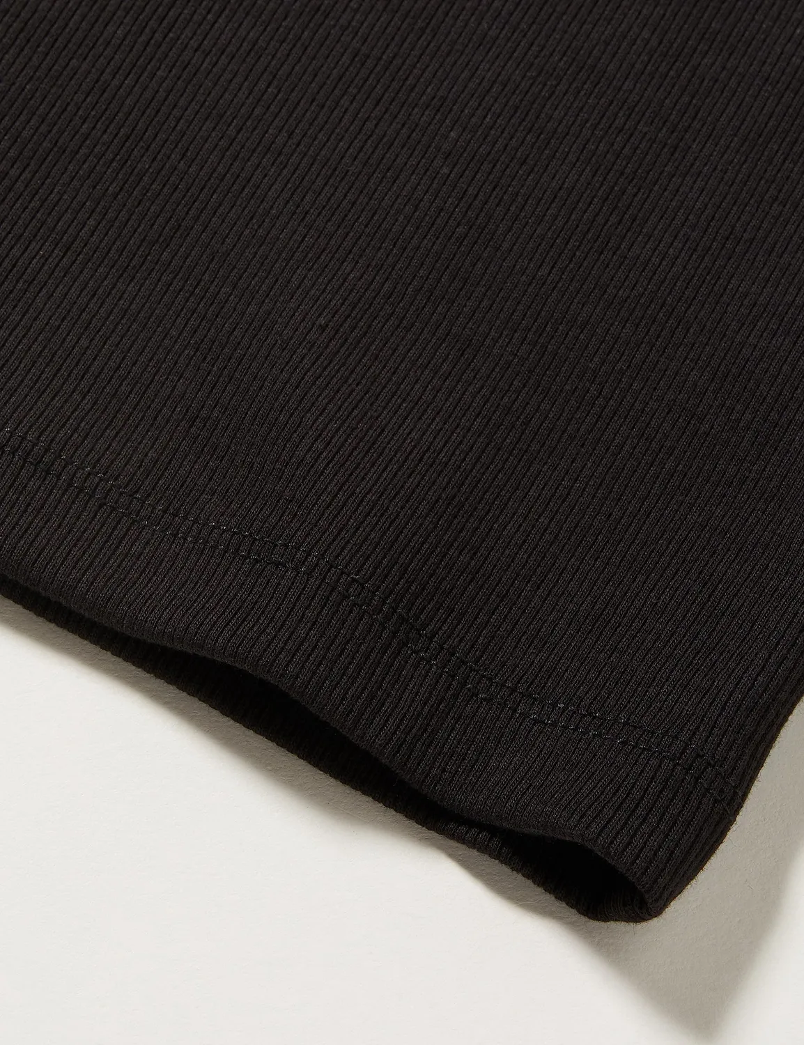Tommy Jeans TJW Essential Rib Tank Top Schwarz