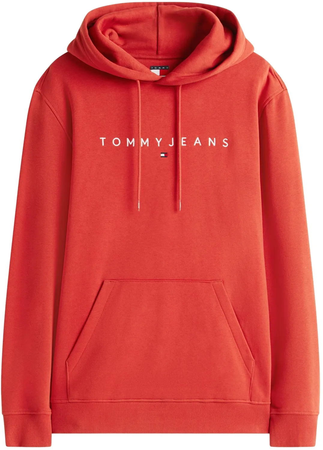 Tommy Jeans Linear Logo Hoodie Herren Gr. M Kapuze