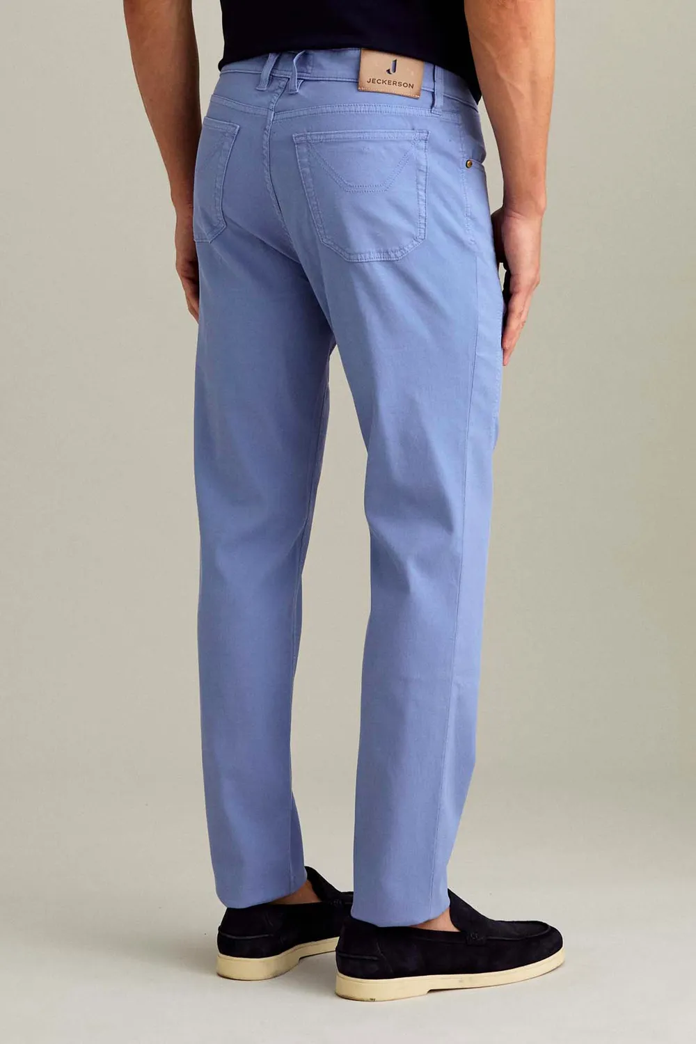 Jeckerson John Toppa Hose hellblau Stretch