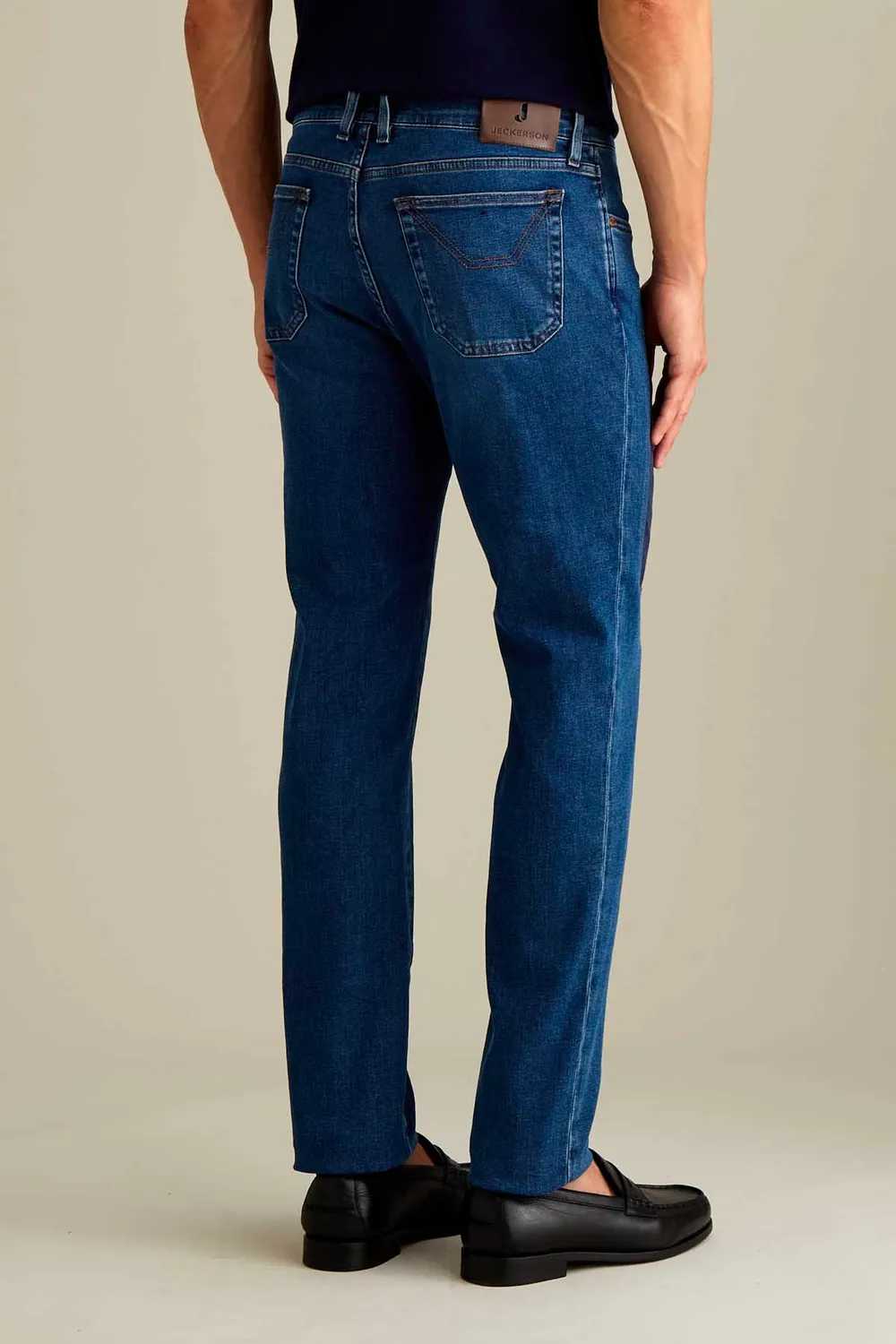 Jeckerson John Slim Fit Jeans Blau Alcantara Dunkelblau