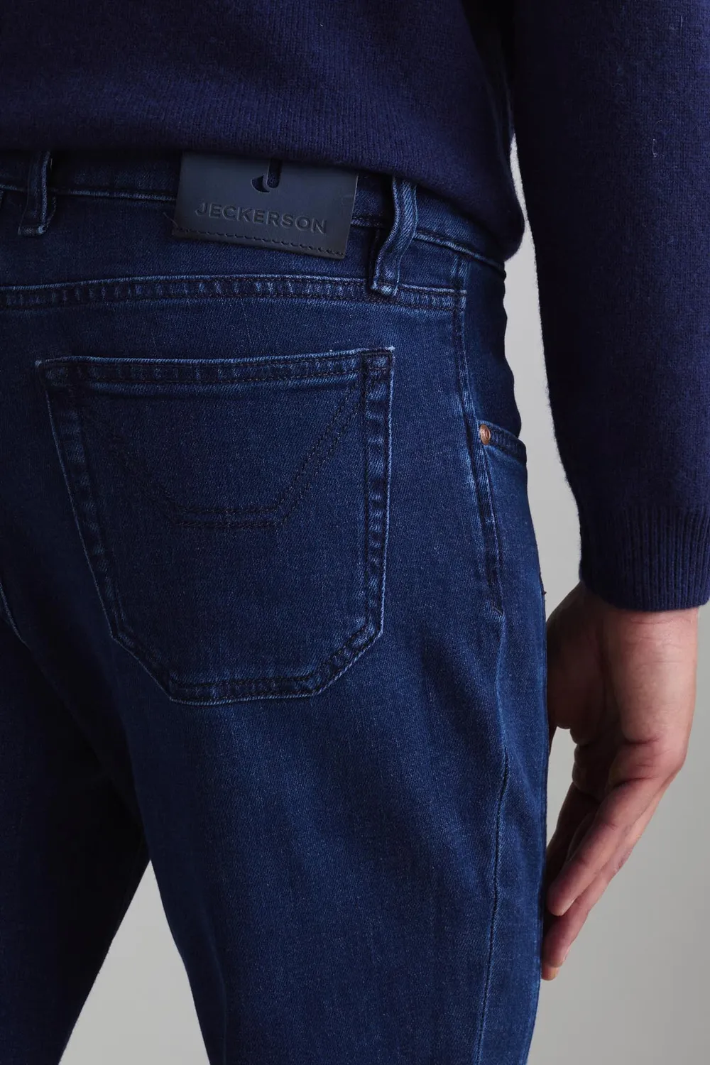Jeckerson John Toppa Jeans Slim Fit Mittelblau Denim