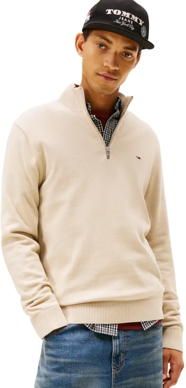 Tommy Jeans Light Pullover Herren Reiverschluss XXL