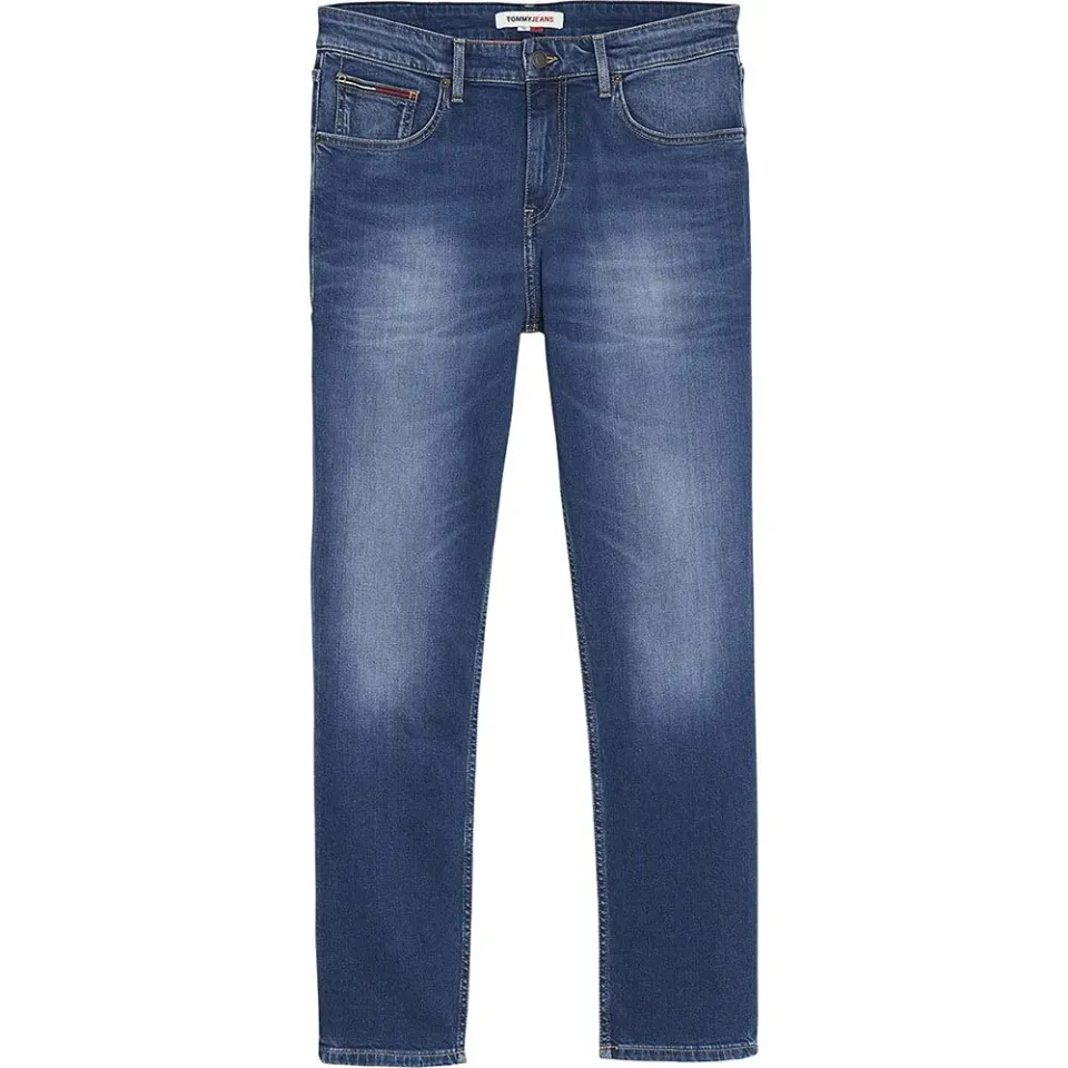Tommy Jeans Herren Jeans Stretch Wilson Mid Blue Stretch