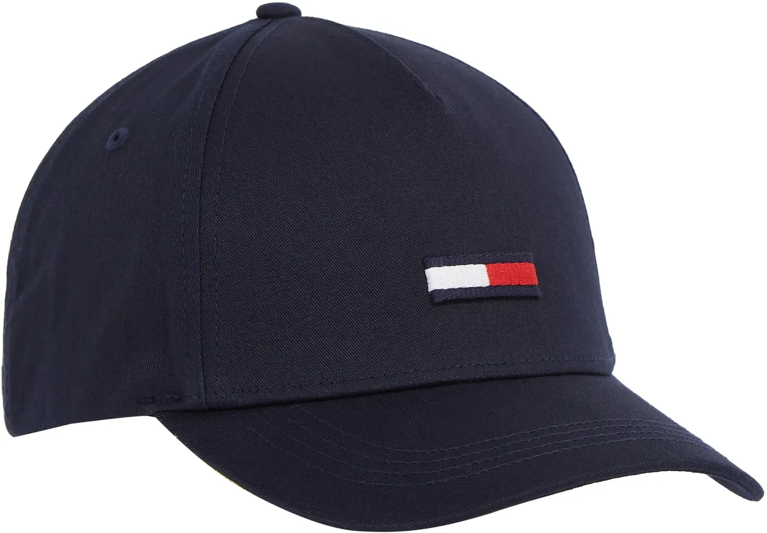 Tommy Jeans TJU Flag Basecap Schwarz Baumwolle