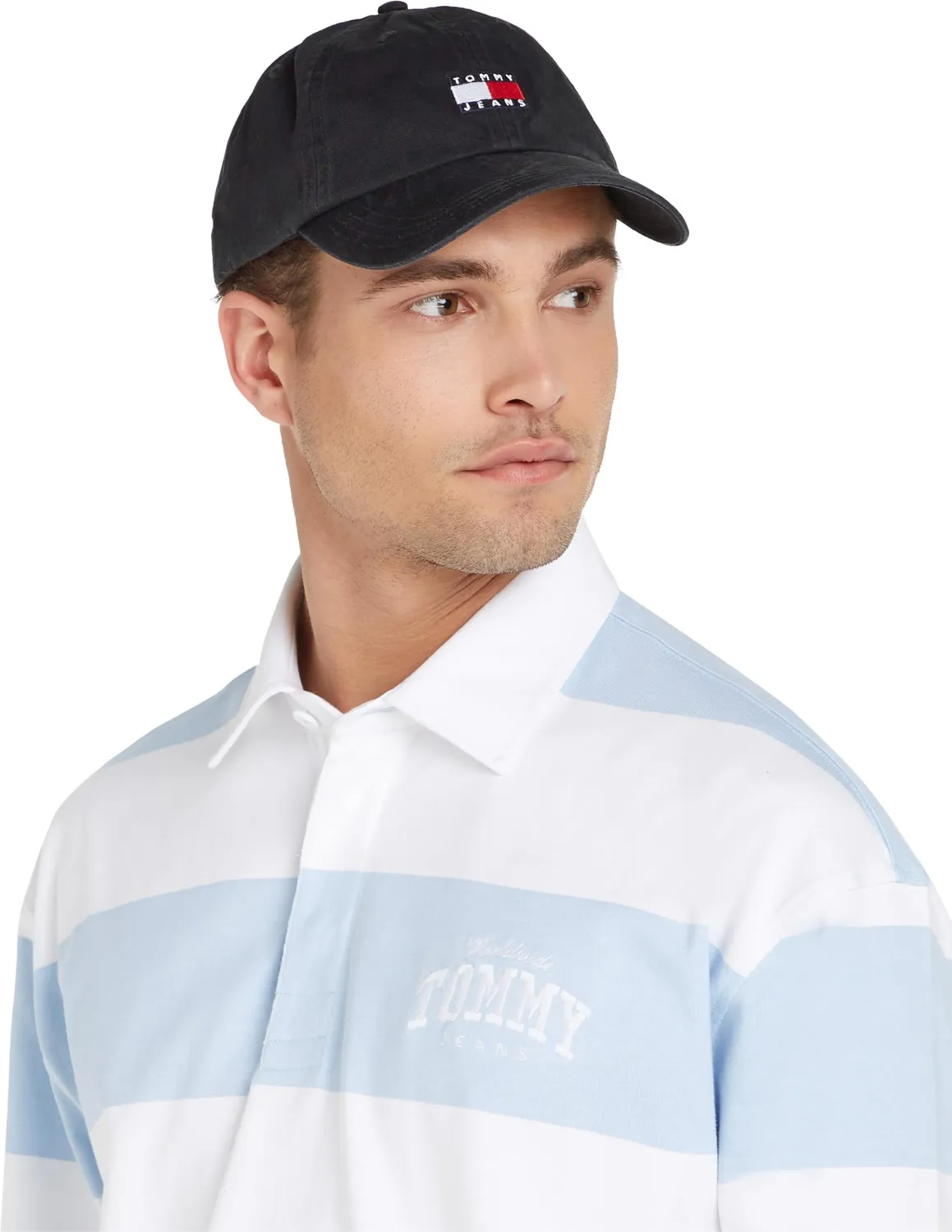 Tommy Jeans Heritage 6 Panel Cap Schwarz