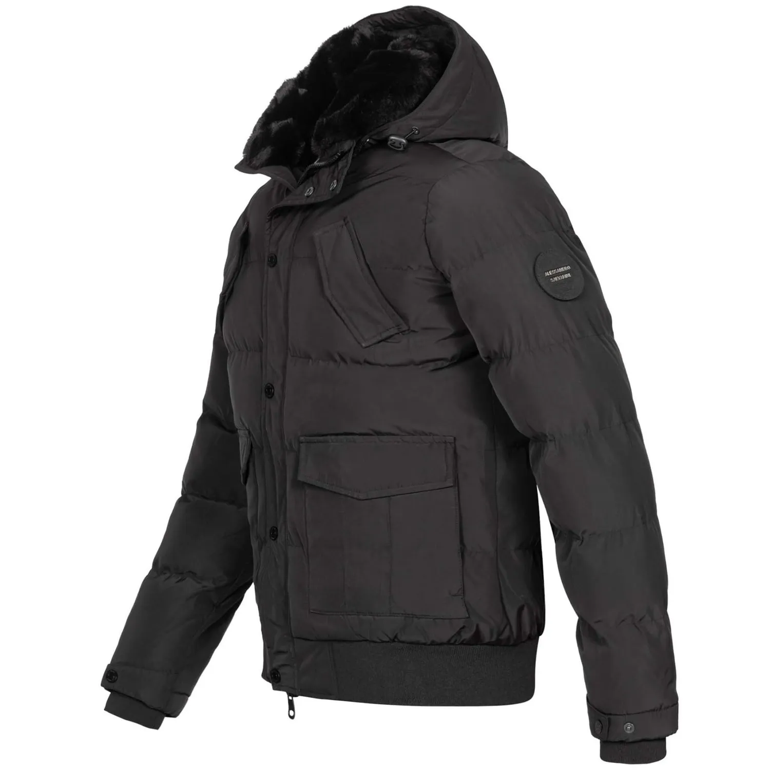 Alessandro Salvarini AS-286 Winterjacke warm gefüttert