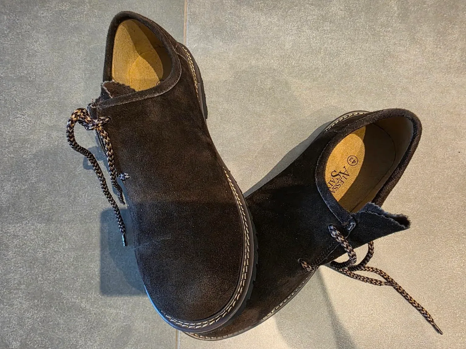 Alessandro Salvarini AS453 Haferlschuhe 45 EU Leder