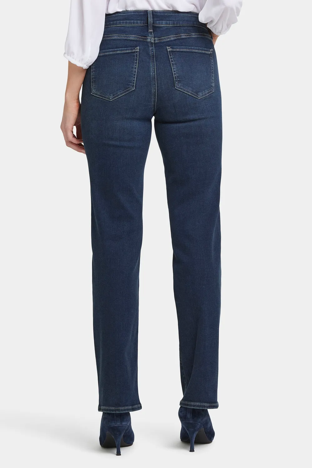NYDJ Marilyn Straight Jeans Presley dunkelblau straight