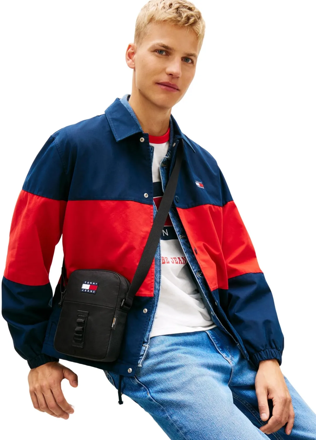 Tommy Jeans Crossbody Bag Umhängetasche Schwarz Einheitsgröße