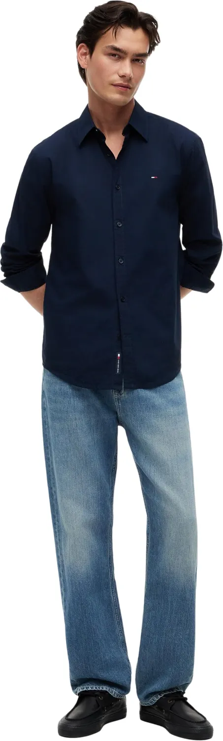Tommy Jeans Langarmshirt Herren Gr. L Baumwolle