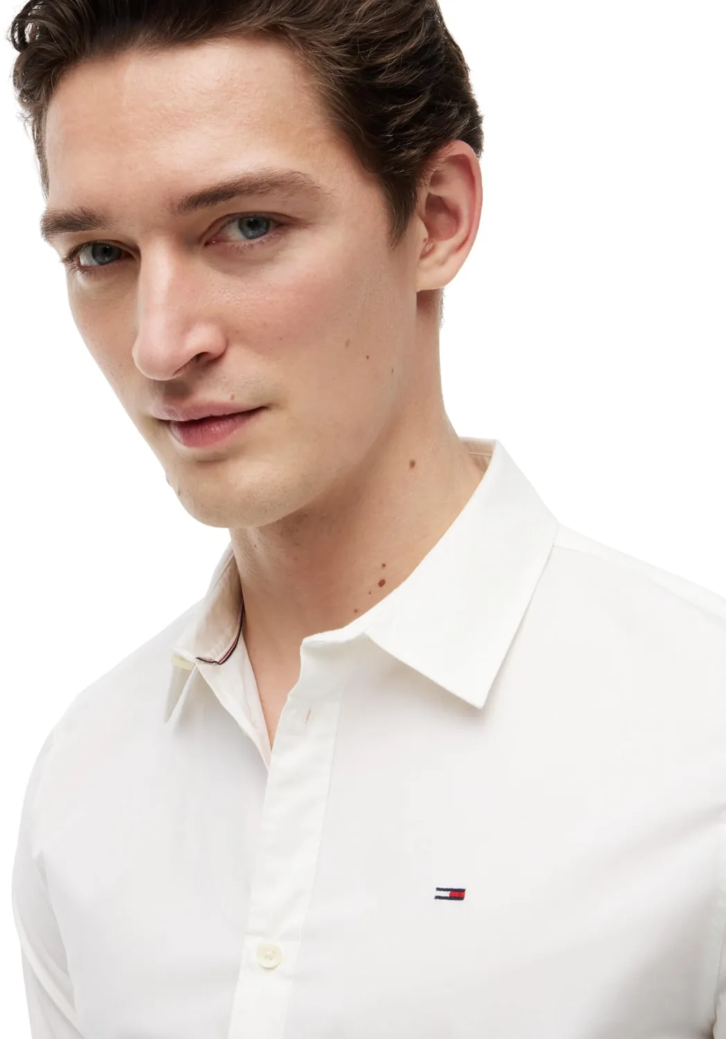 Tommy Jeans Original Stretch Shirt Slim Fit Herren Hemd