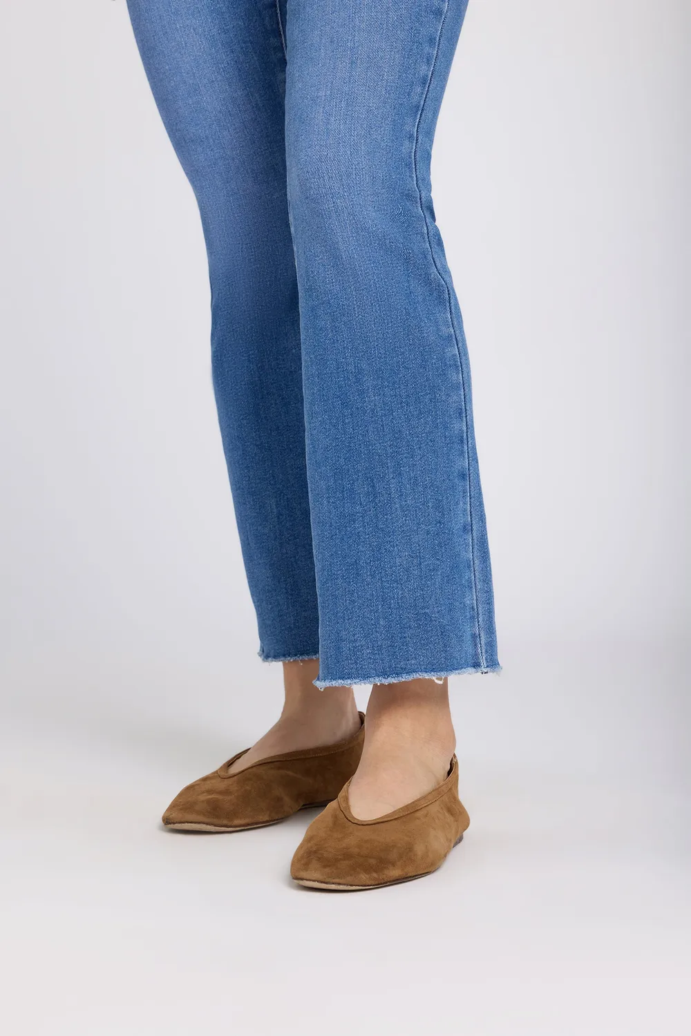 NYDJ Billie Mini Bootcut Ankle Jeans Blue Paradise