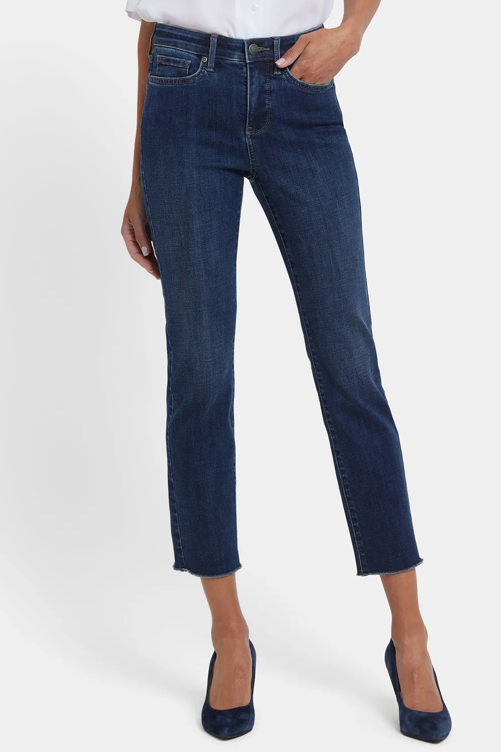 NYDJ Sheri Slim Petite Jeans Louvre Sapphire