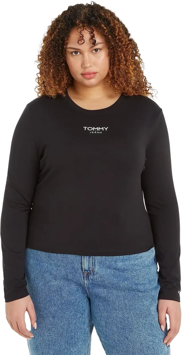 Tommy Jeans TJW Essential Langarmshirt 3XL Logo