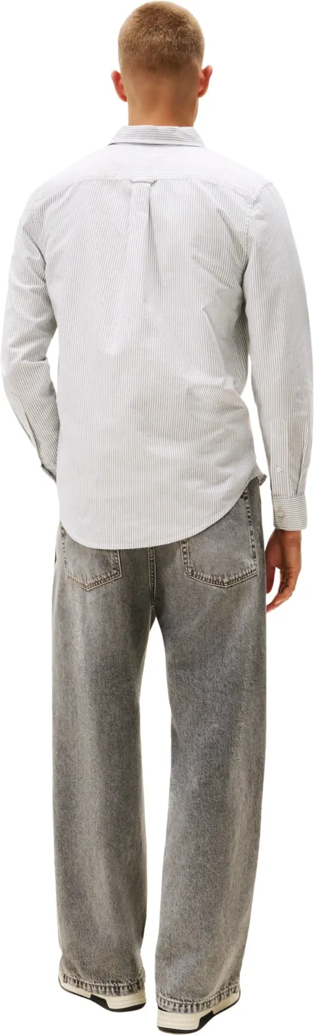 Tommy Jeans Slim Fit Stripe Oxford Hemd Herren XXL