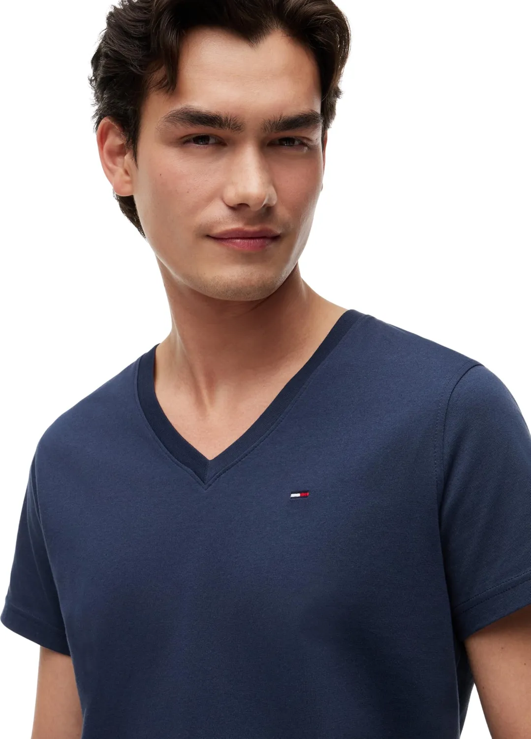 Tommy Jeans Basic T-Shirt Herren XL Bio-Baumwolle