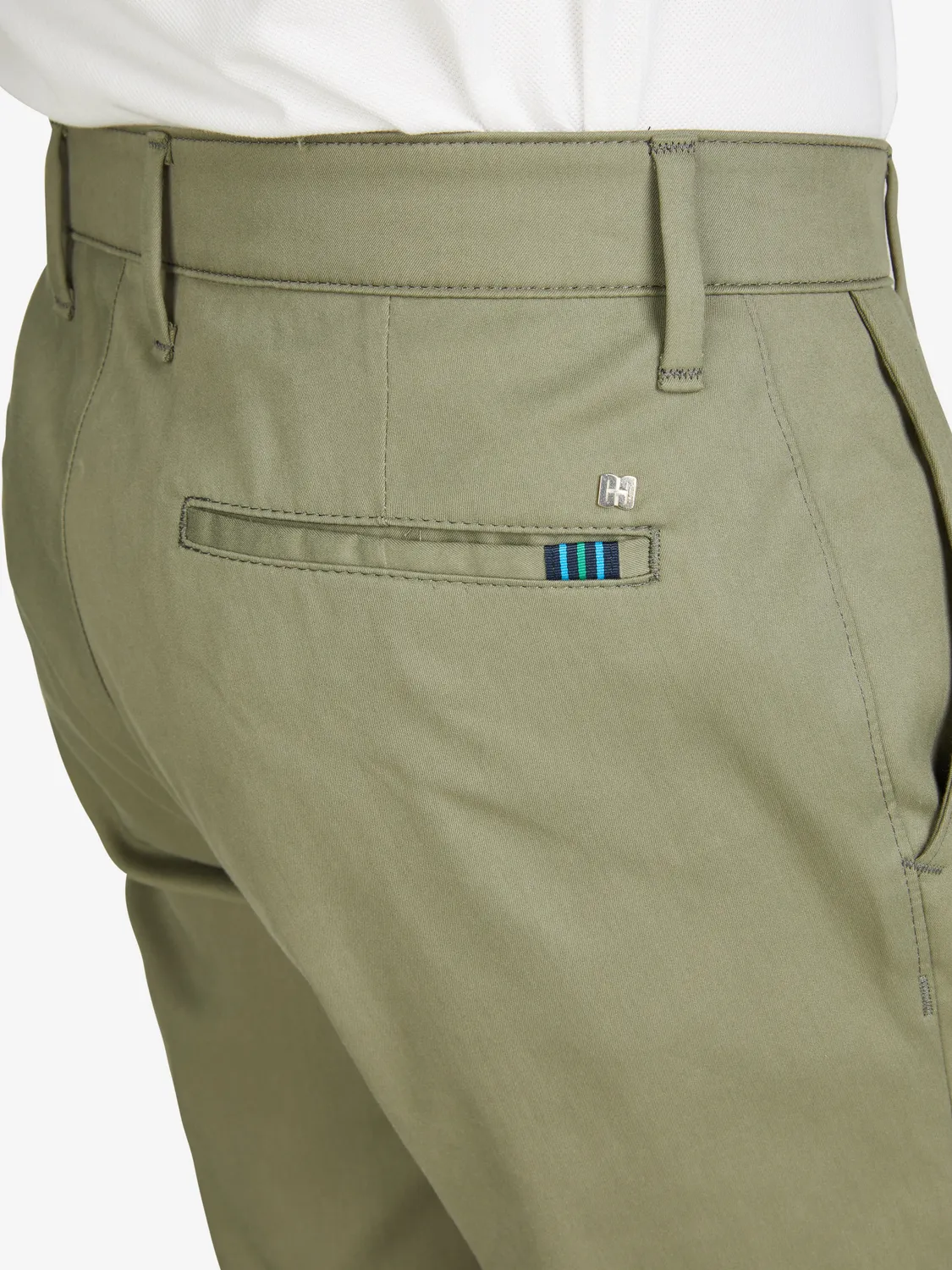 Club of Comfort Rob 8130 Chino Hose khaki High Stretch