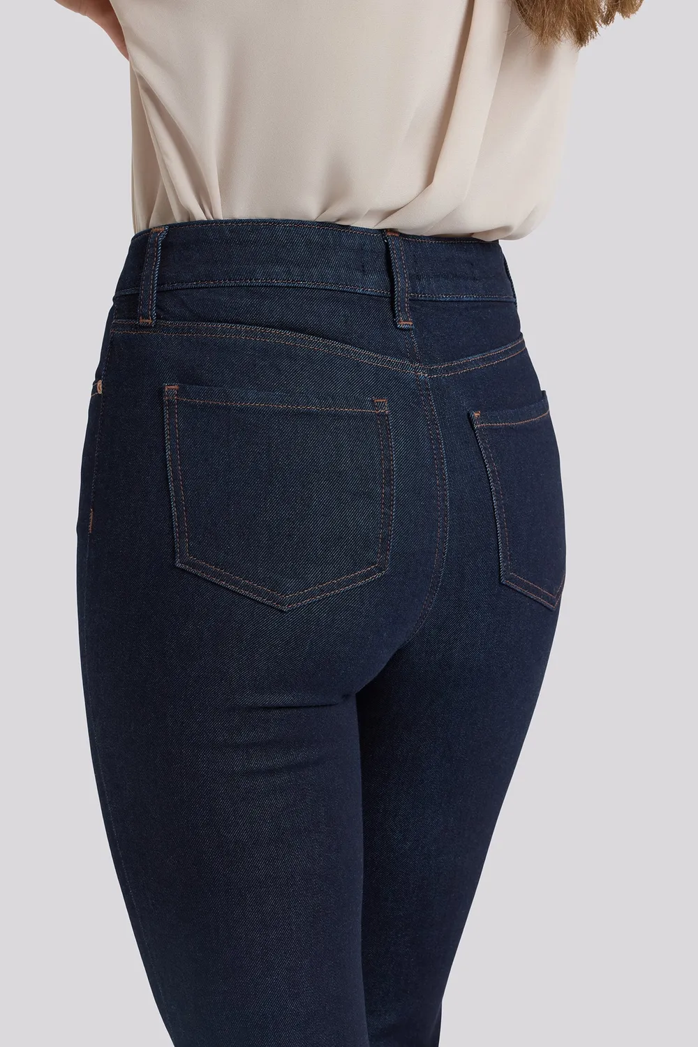 NYDJ Monica Kick Flare Crop Jeans Magical Indigo