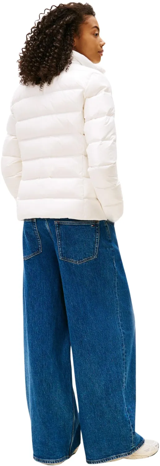 Tommy Jeans Slim Zip Print Down Pufferjacke Damen