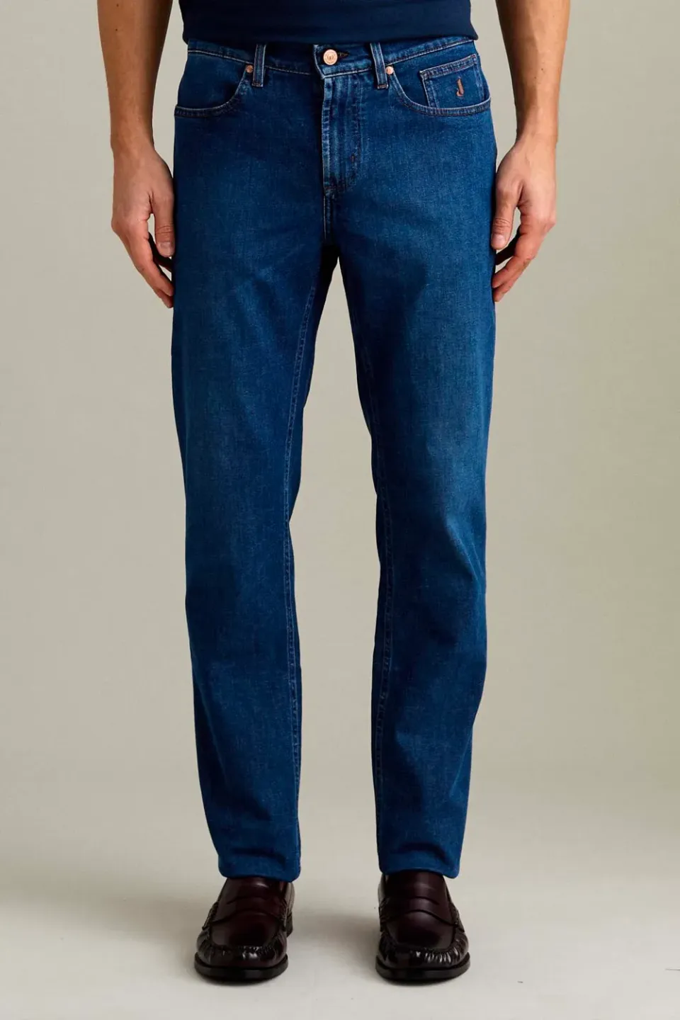 Jeckerson Jordan Jeans dunkelblau Slim Fit Denim
