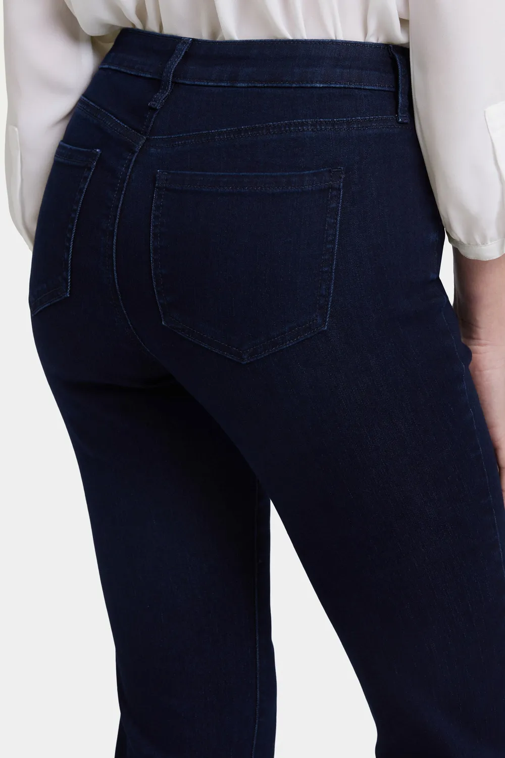 NYDJ Barbara Bootcut Jeans Dark Enzyme Blau