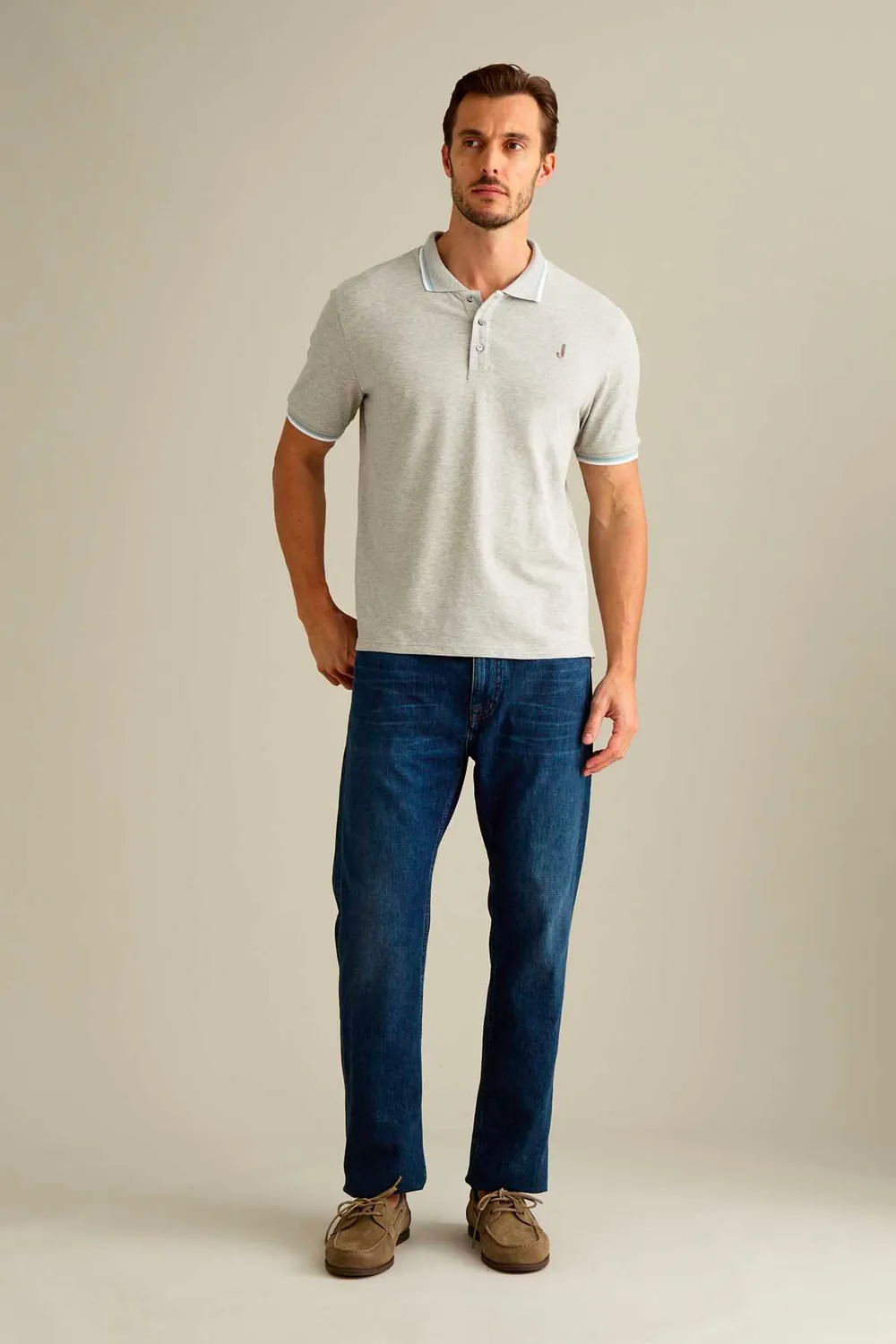 Jeckerson Regular Fit Jeans blau Vintage Viskose