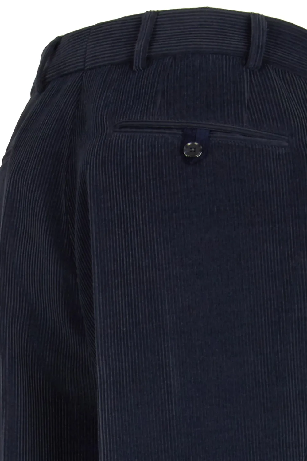 AUBI Modell 29 Schurwoll-Cordhose Stretch Größe 23 Grau
