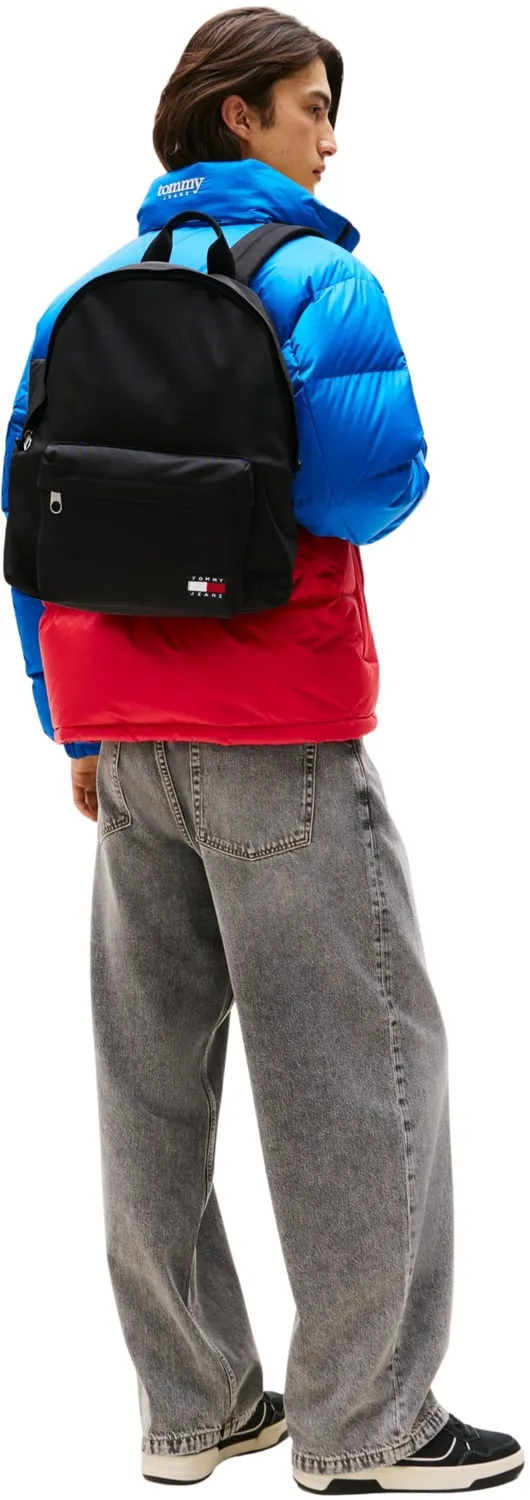Tommy Jeans Daily Dome Rucksack Herren Schwarz mittelgroß