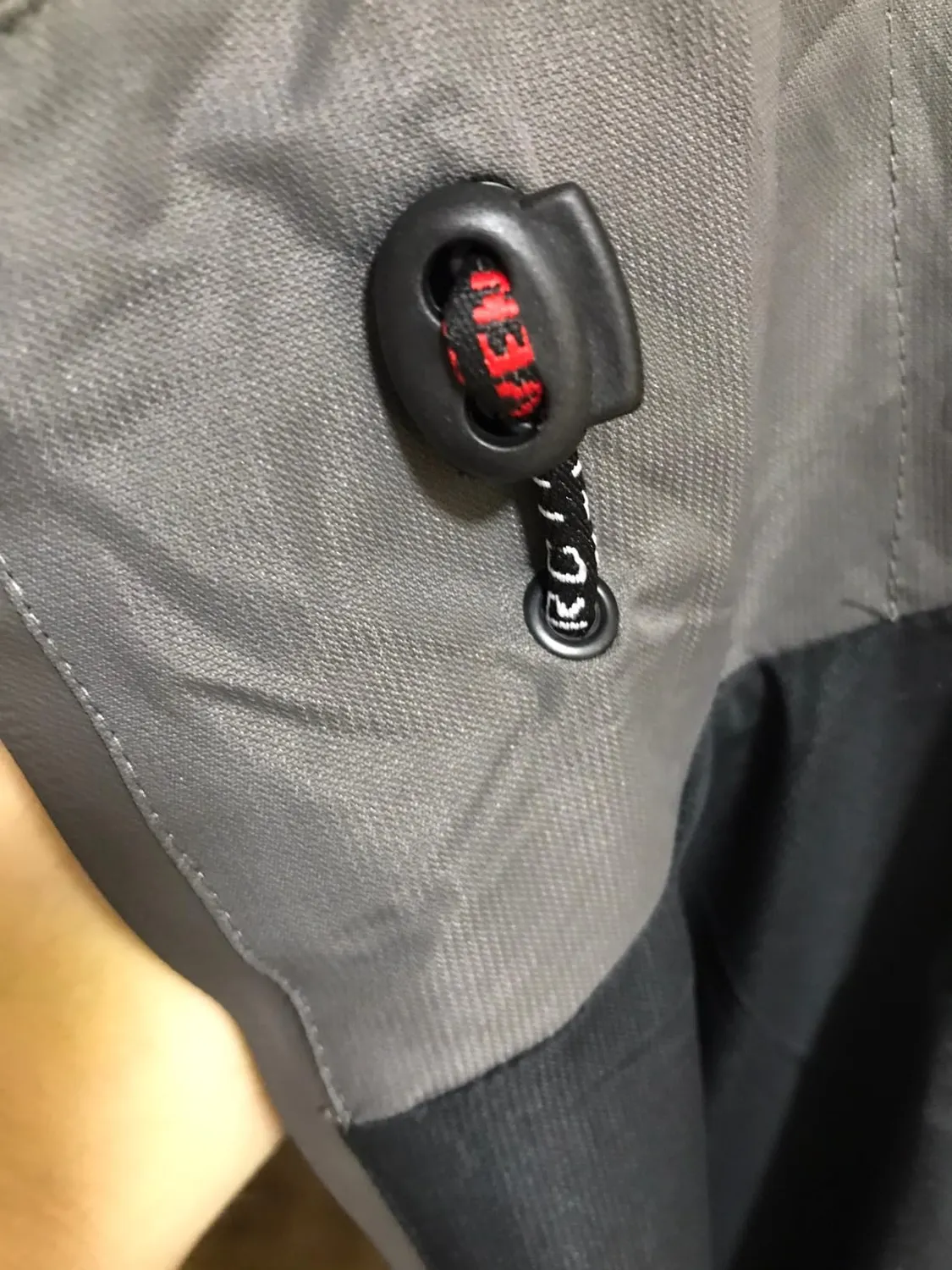 Alessandro Salvarini AS322 Regenjacke Dunkelgrau-Schwarz