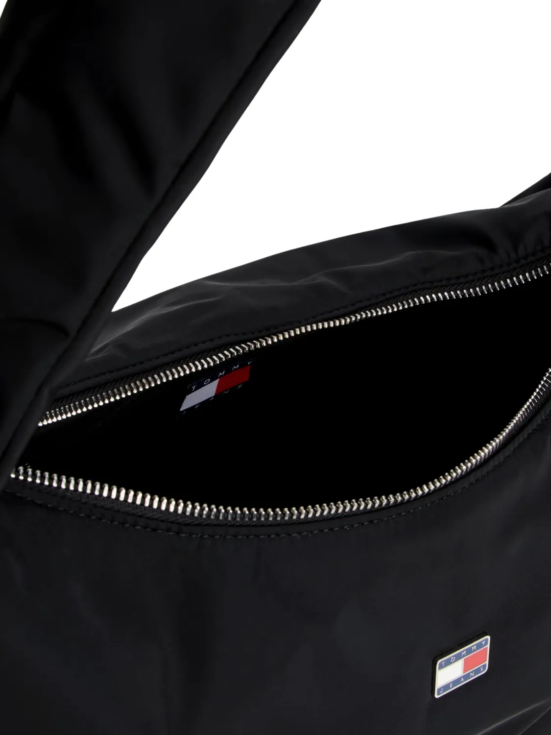 Tommy Jeans Urban Hobo Schultertasche Nylon Schwarz