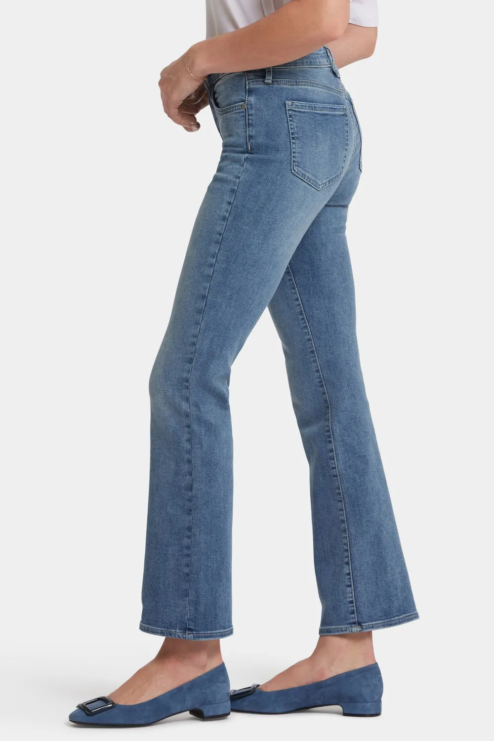 NYDJ Barbara Bootcut Jeans Petite Heyburn Wash