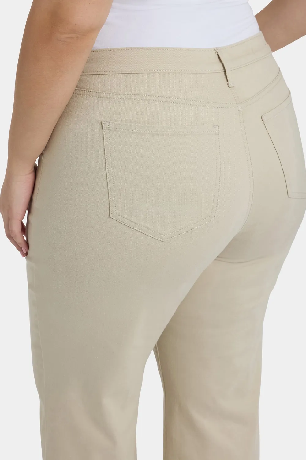 NYDJ Teresa Wide Leg Ankle Jeans Feather Stretch