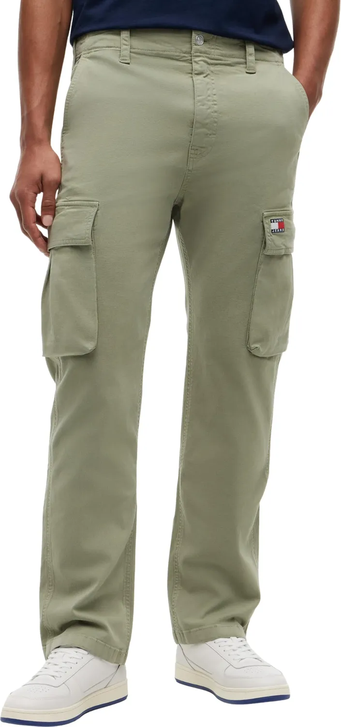 Tommy Jeans Otis Co Canvas Cargo Pant Cargohose 32W/32L Grün