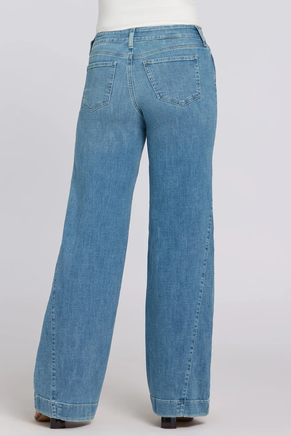 NYDJ Teresa Wide Leg Jeans Dawn Rock Hellblau