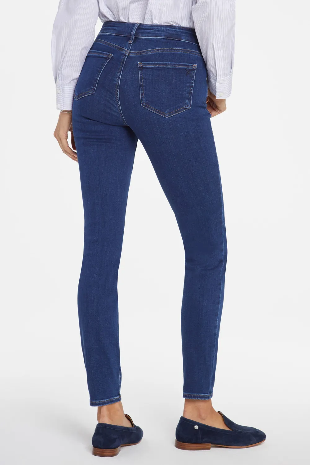 NYDJ Ami Skinny Jeans Quinn Blau mit Stretch