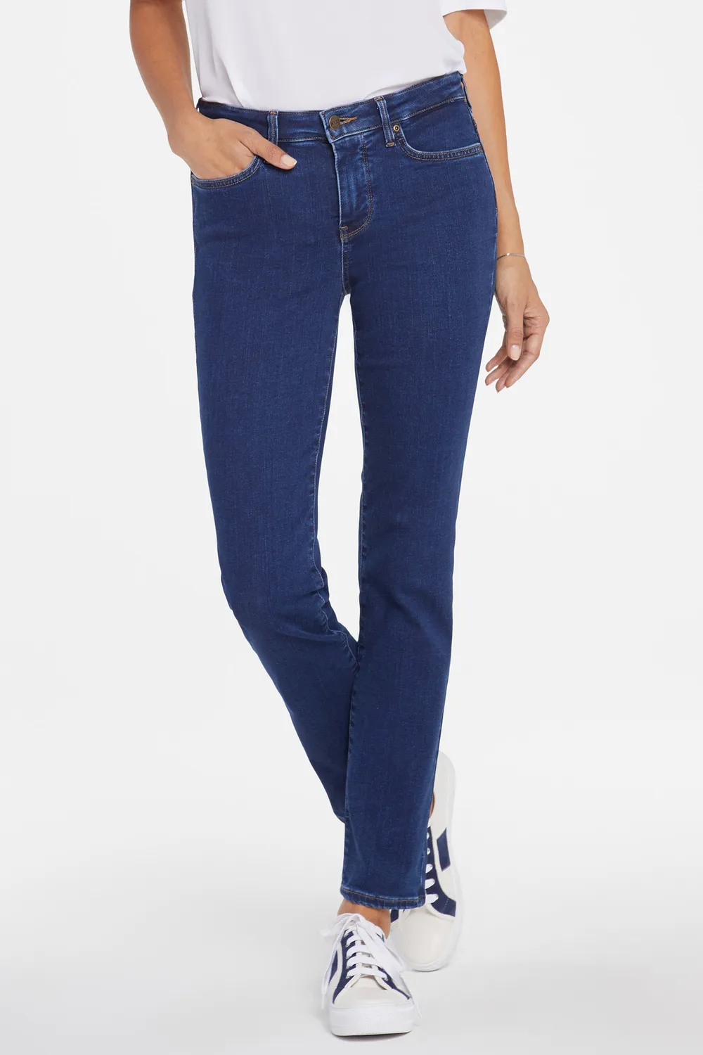 NYDJ Sheri Slim Jeans Long Quinn Dark Wash