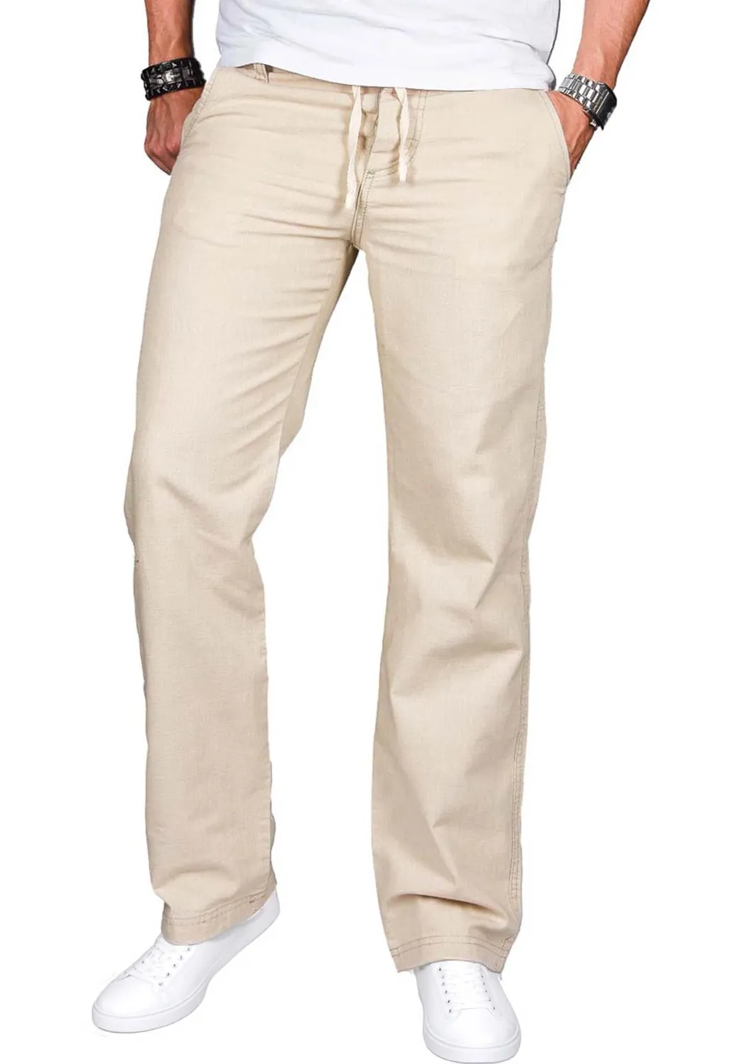 Alessandro Salvarini AS-034 Sommerhose Herren gerade