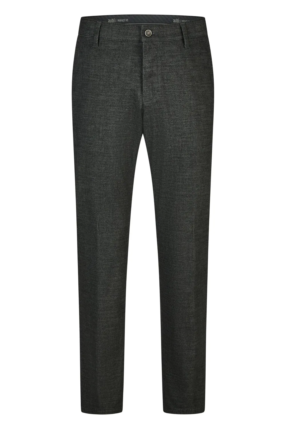 AUBI 526 Herren Chinohose Anthrazit Wool Look