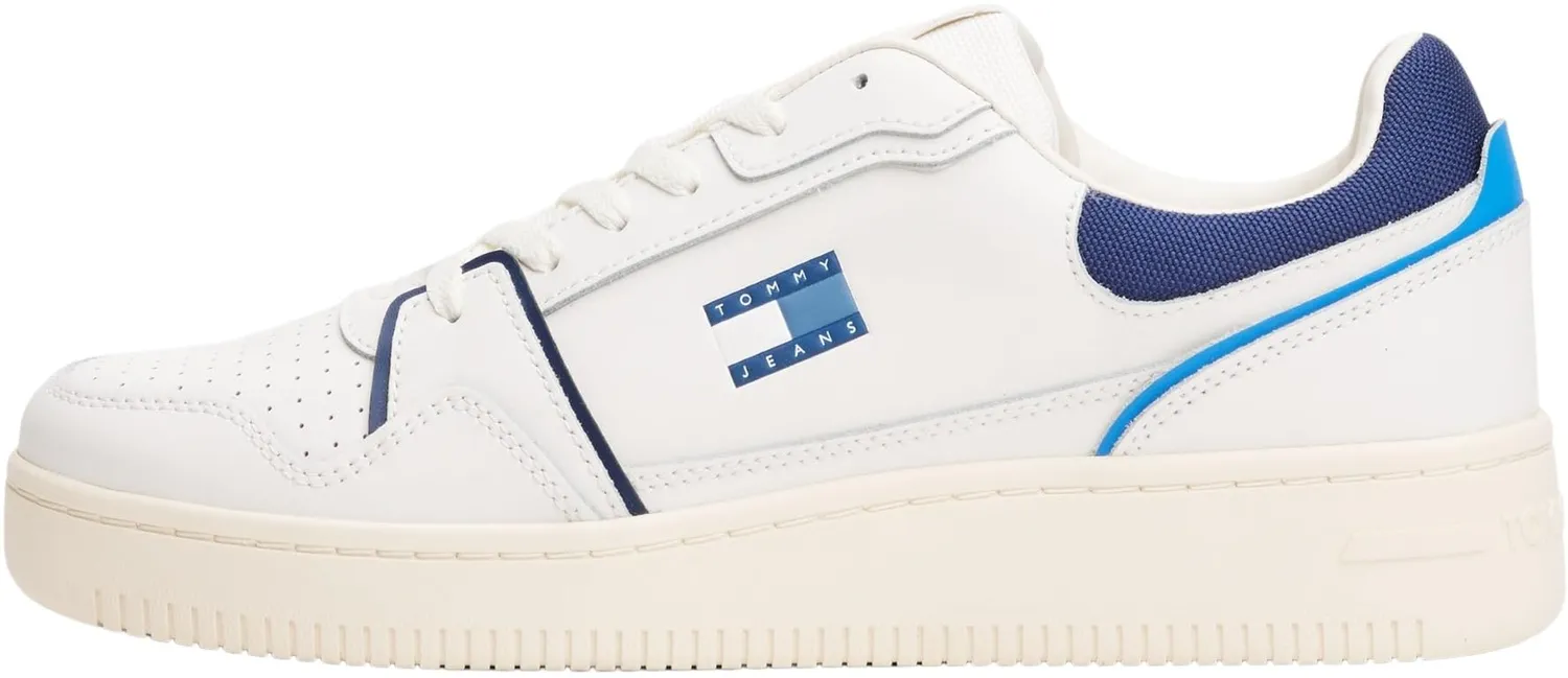 Tommy Jeans Cupsole Retro Sneaker Herren 44 low beige