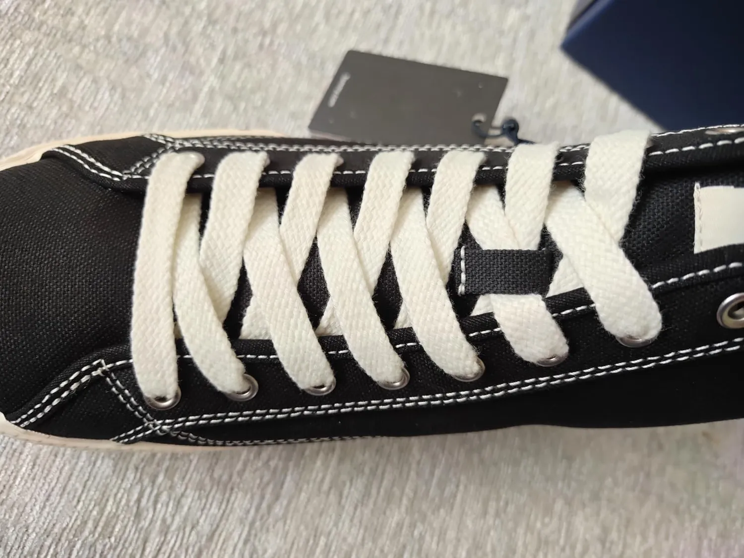 Tommy Jeans Archive Y2K EN0EN03034 Mid-Top Sneaker Gr.38 schwarz
