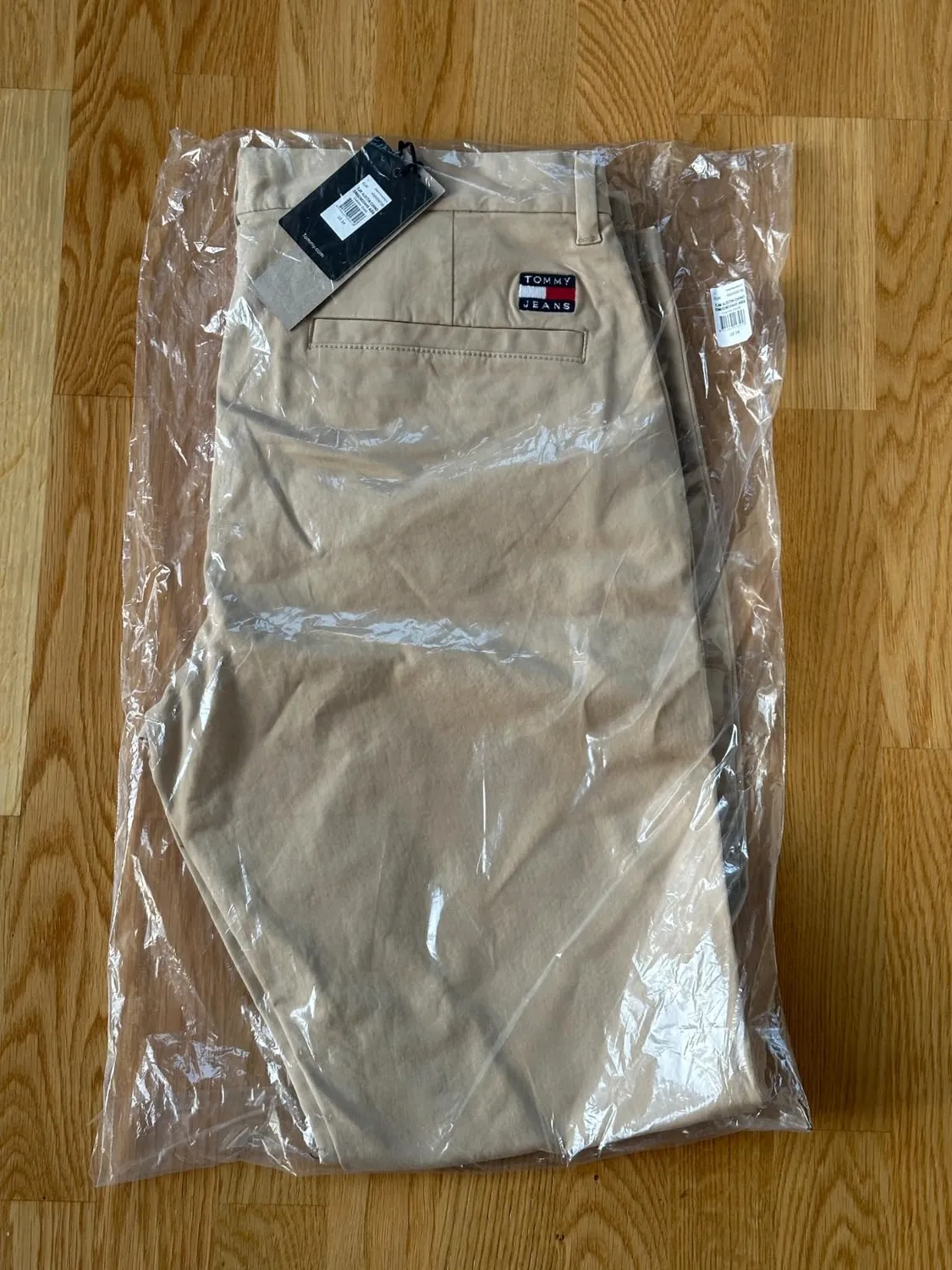 Tommy Jeans Austin Stretch Chino Herren Blau Beige