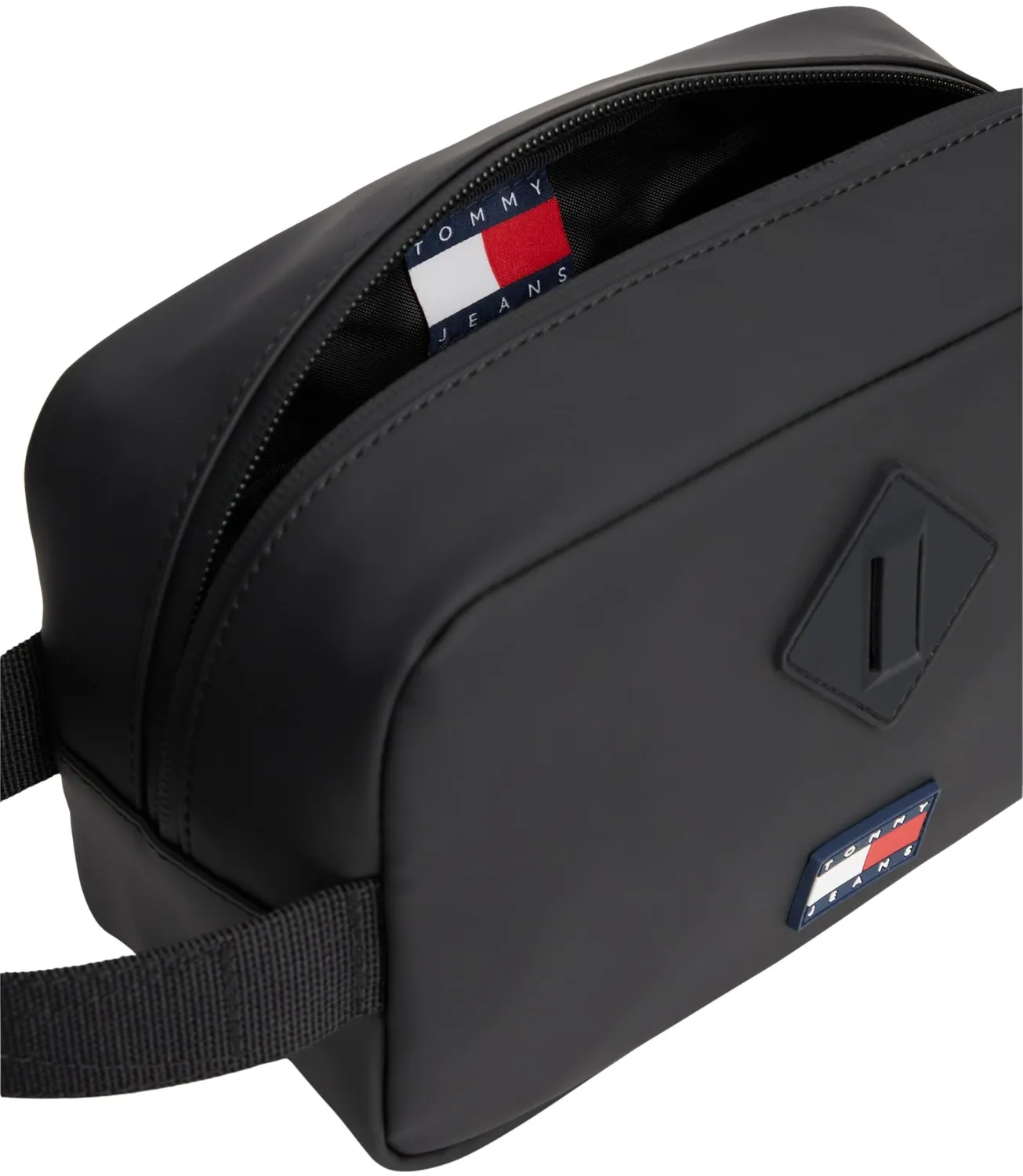 Tommy Jeans Daily Elevated Kulturbeutel schwarz mit Schlaufe